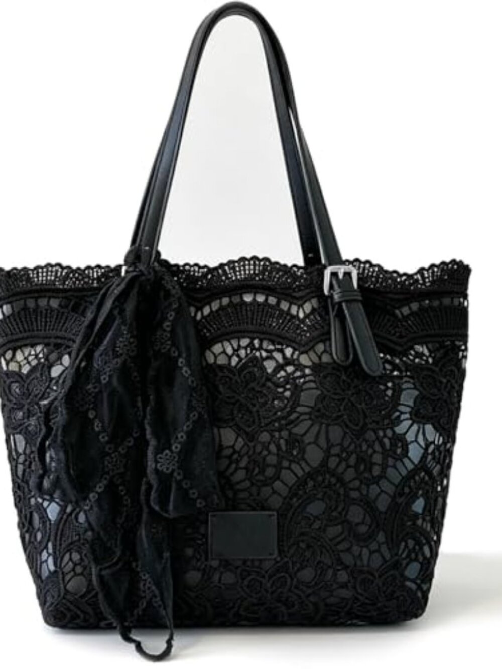 🆕 Vintage Lace Shoulder Bag for Women - Boho Crochet Lightweight Crossbody